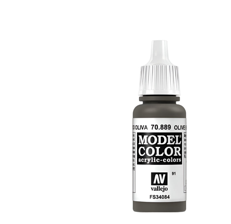 Vallejo Model Color Acrylic Olive Brown 17ml -  -  - Model Realm