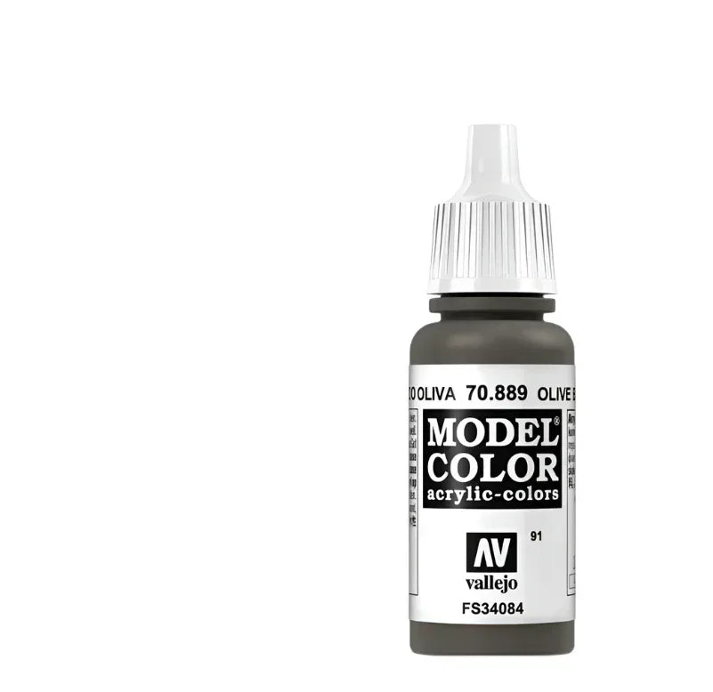 Vallejo Model Color Acrylic Olive Brown 17ml - Model Realm
