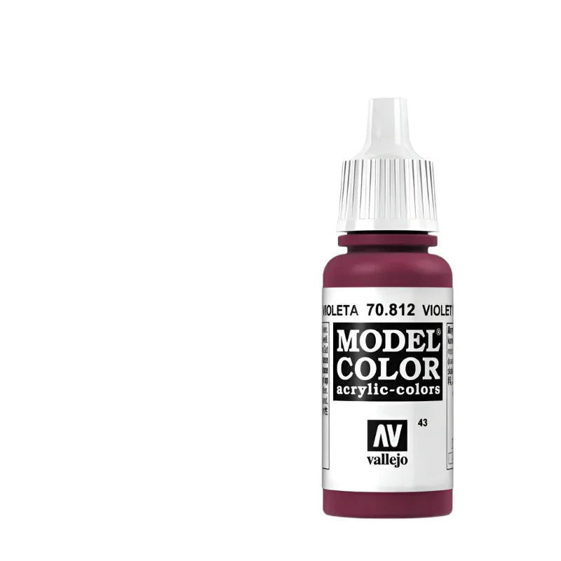 Vallejo Model Color Acrylic Violet Red 17ml - Model Realm