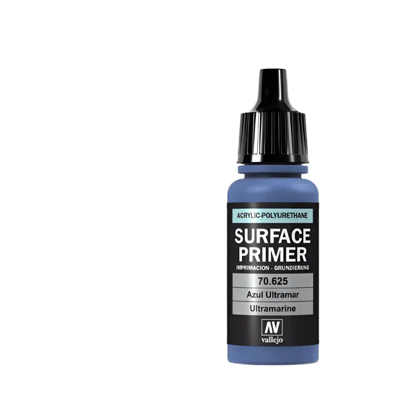 Vallejo Surface Primer Ultramarine 17ml - Model Realm