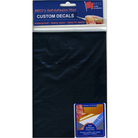 Vinyl Sheet Black -  -  - Model Realm