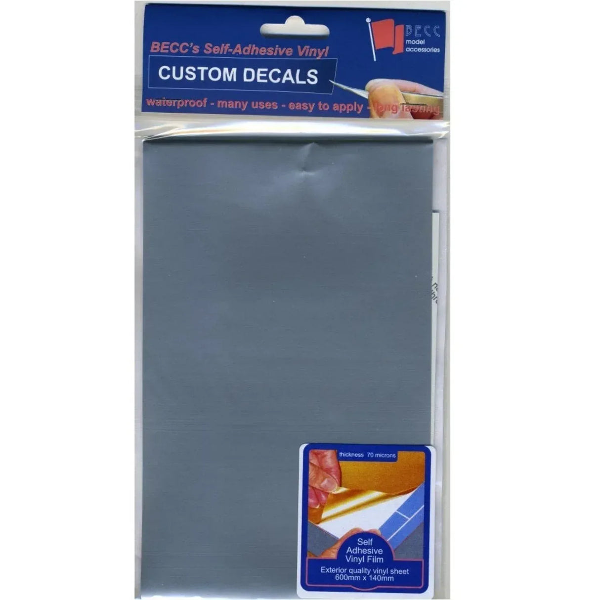 Vinyl Sheet Silver - Model Realm