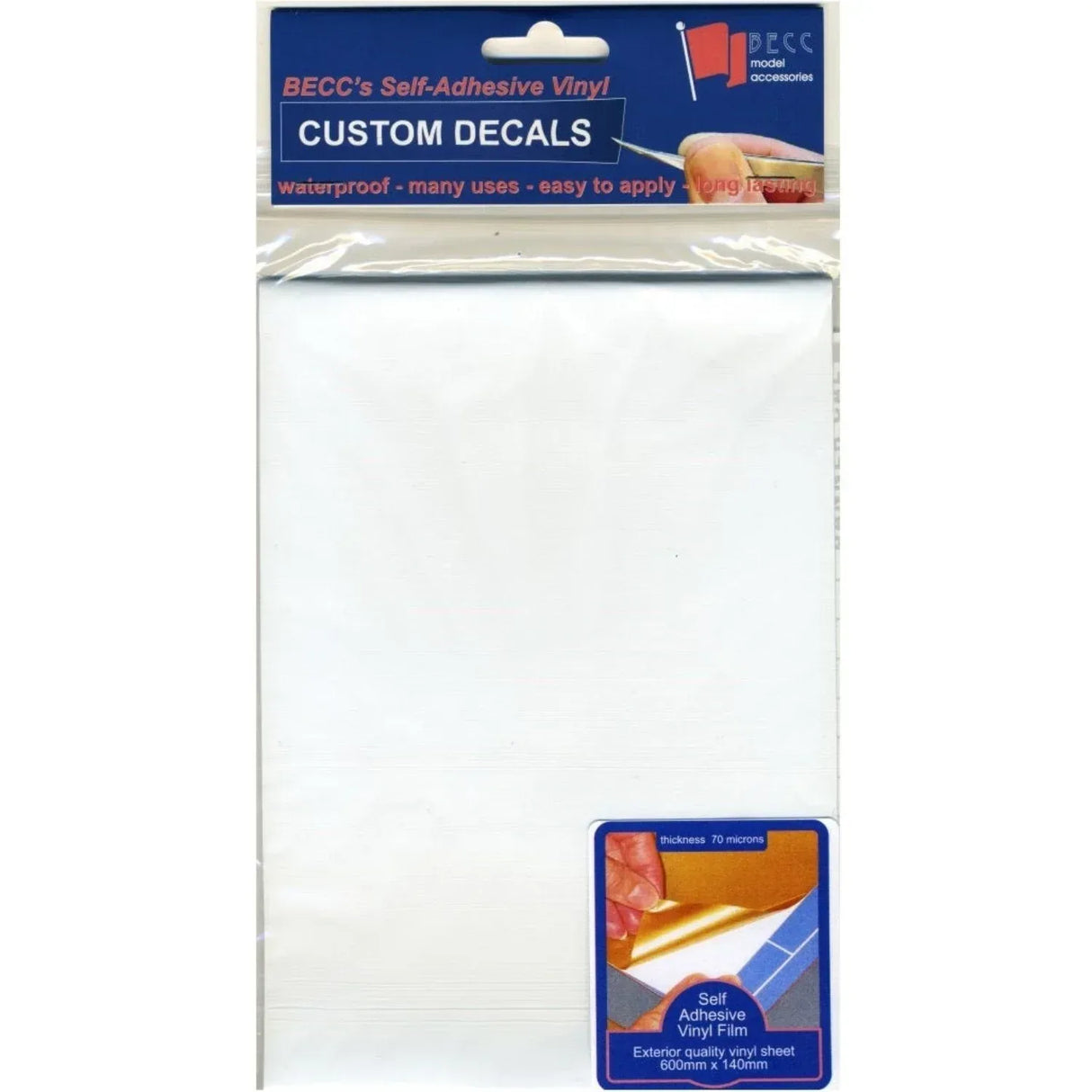 Vinyl Sheet White - Model Realm