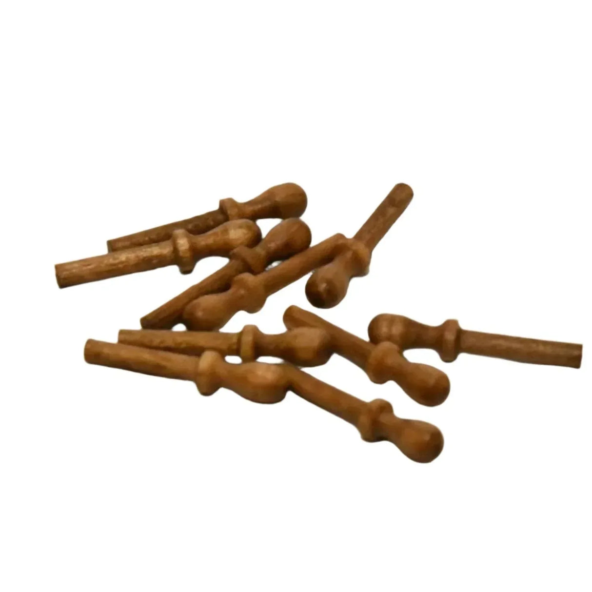 Walnut Belaying Pins 10mm (10) - Model Realm