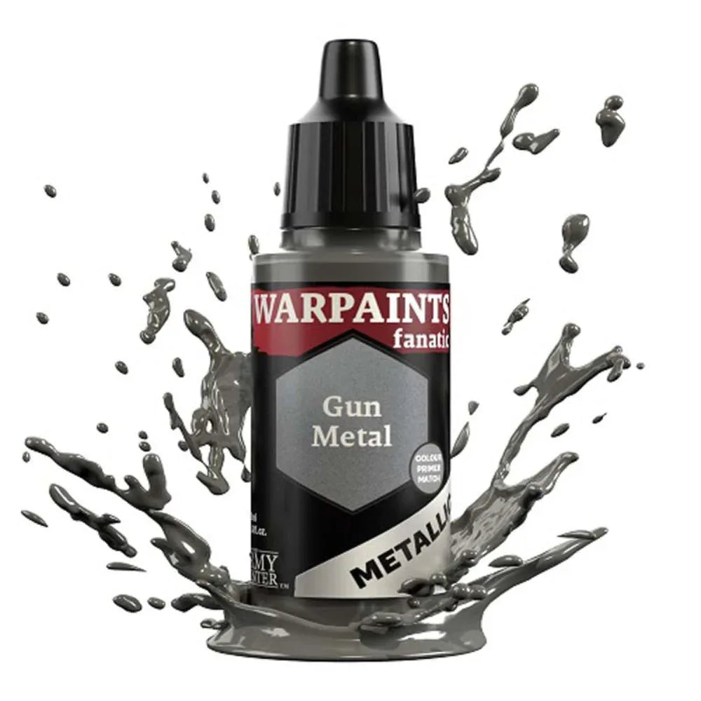 Warpaints Fanatic Metallic Gun Metal - Model Realm