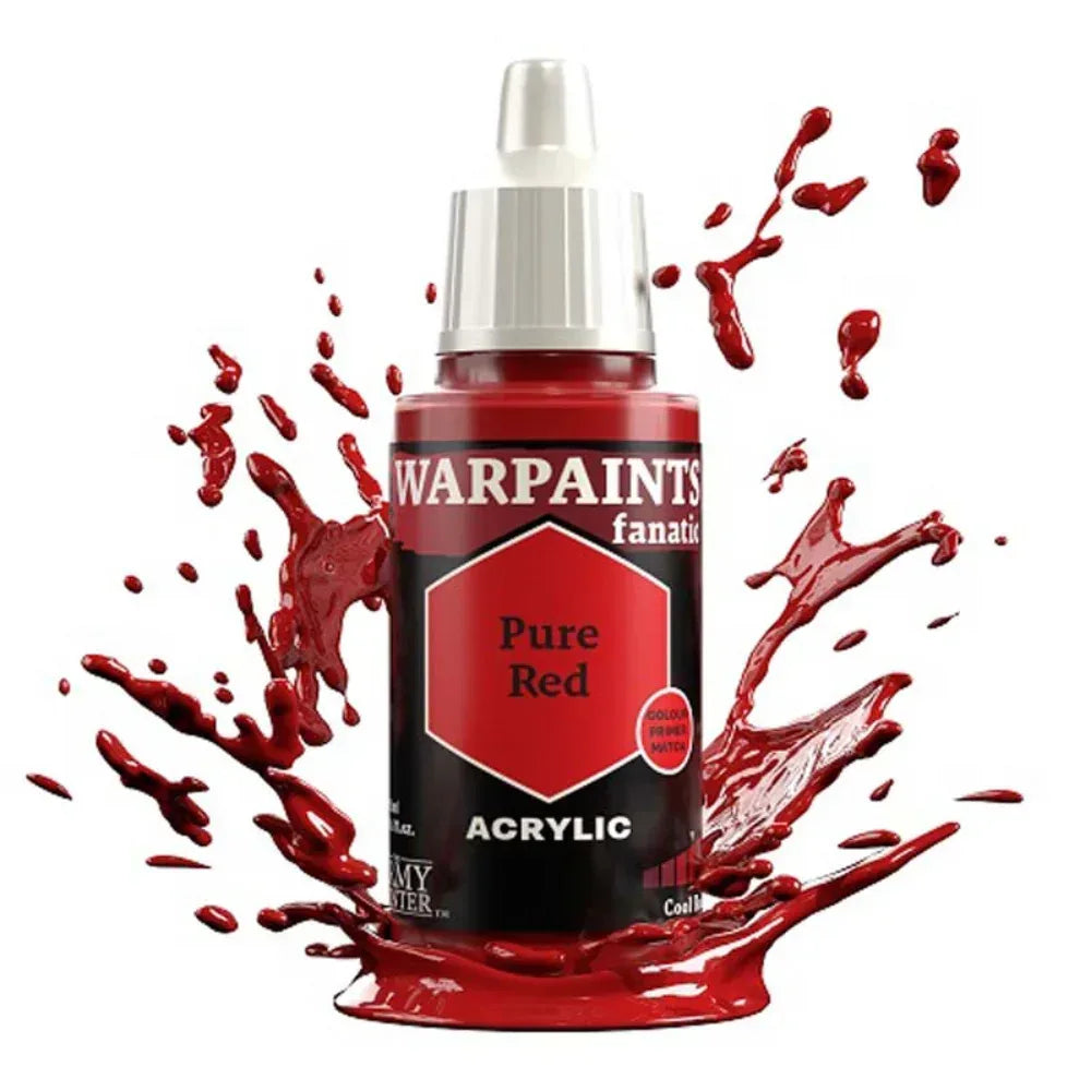 Warpaints Fanatic Pure Red 18ml - Model Realm