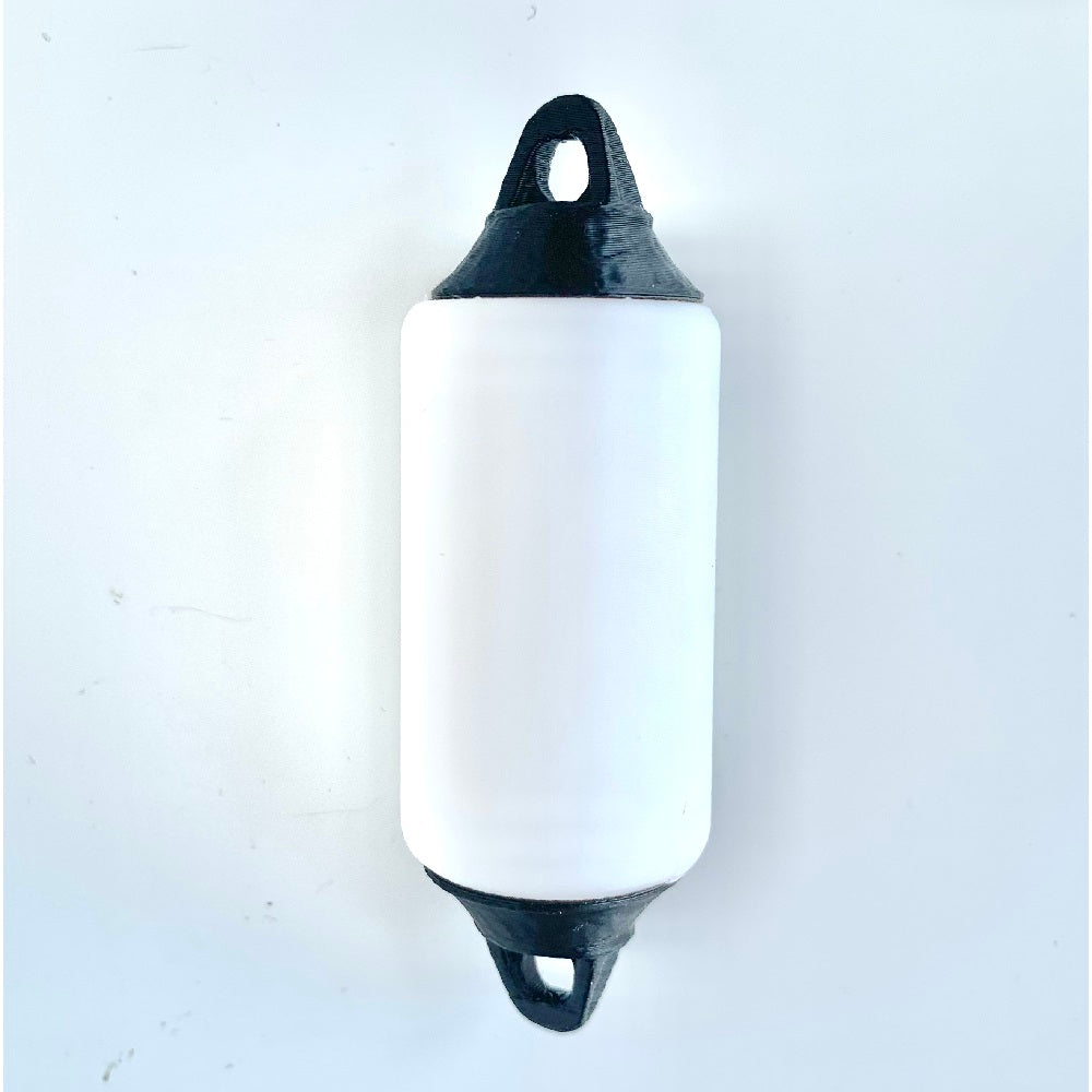 White Cylindrical Fender Model boat Fittings