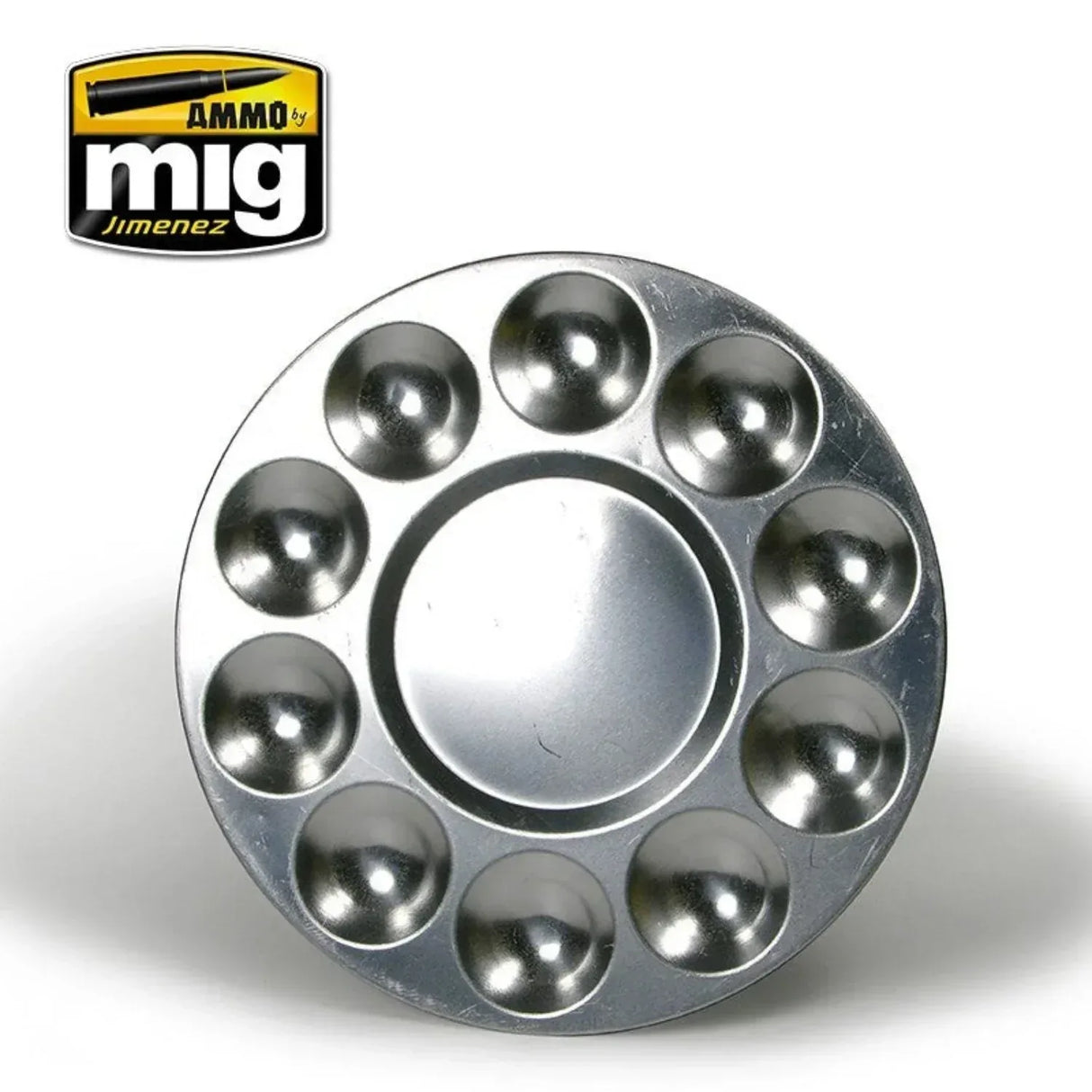 Ammo Aluminium Palette (10 wells) - Model Realm