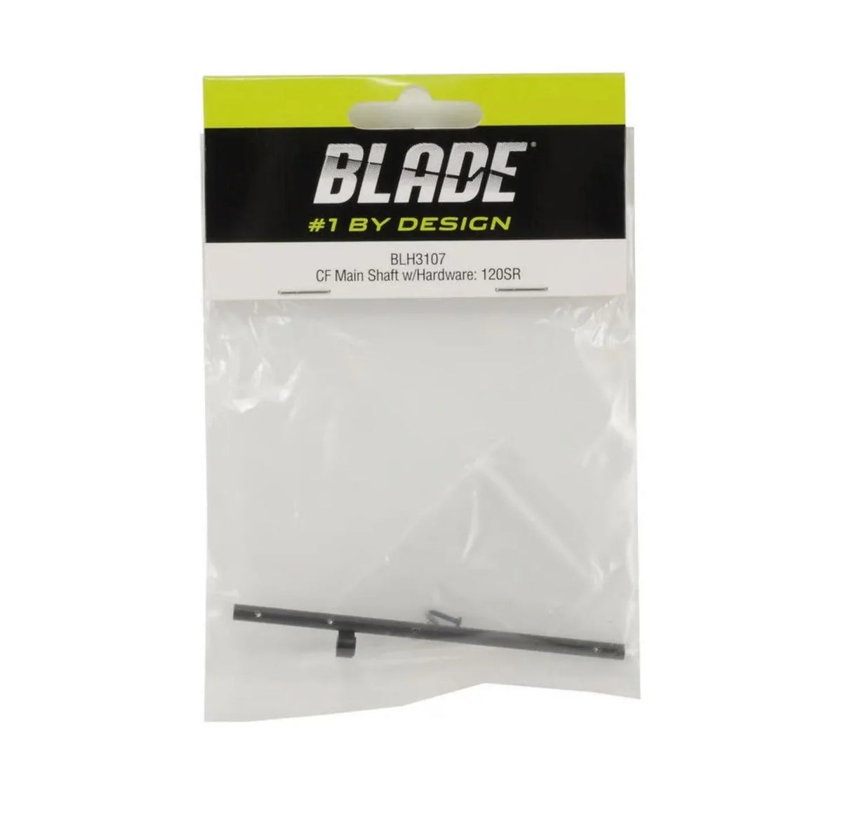 BLH3107 Blade 120 SR Carbon Fibre Main Shaft with Hardware - Model Realm
