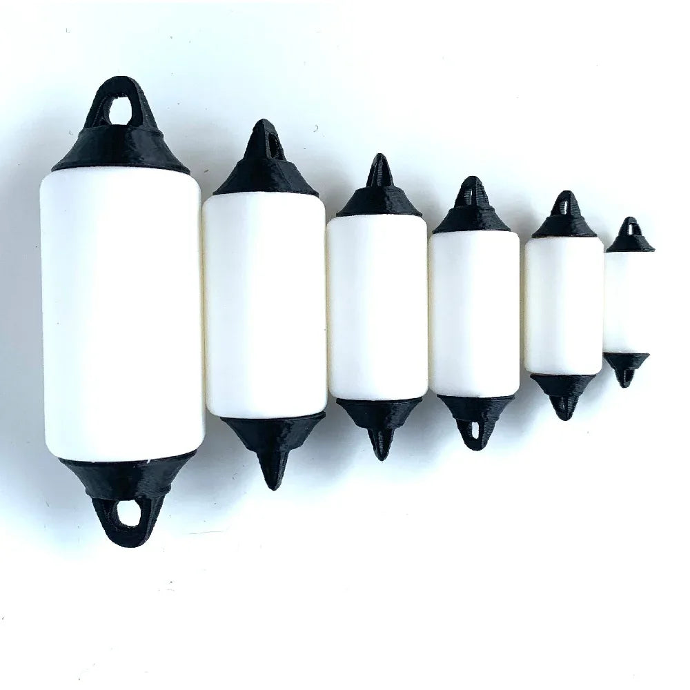 Cylindrical Fenders Model boats - Model Realm