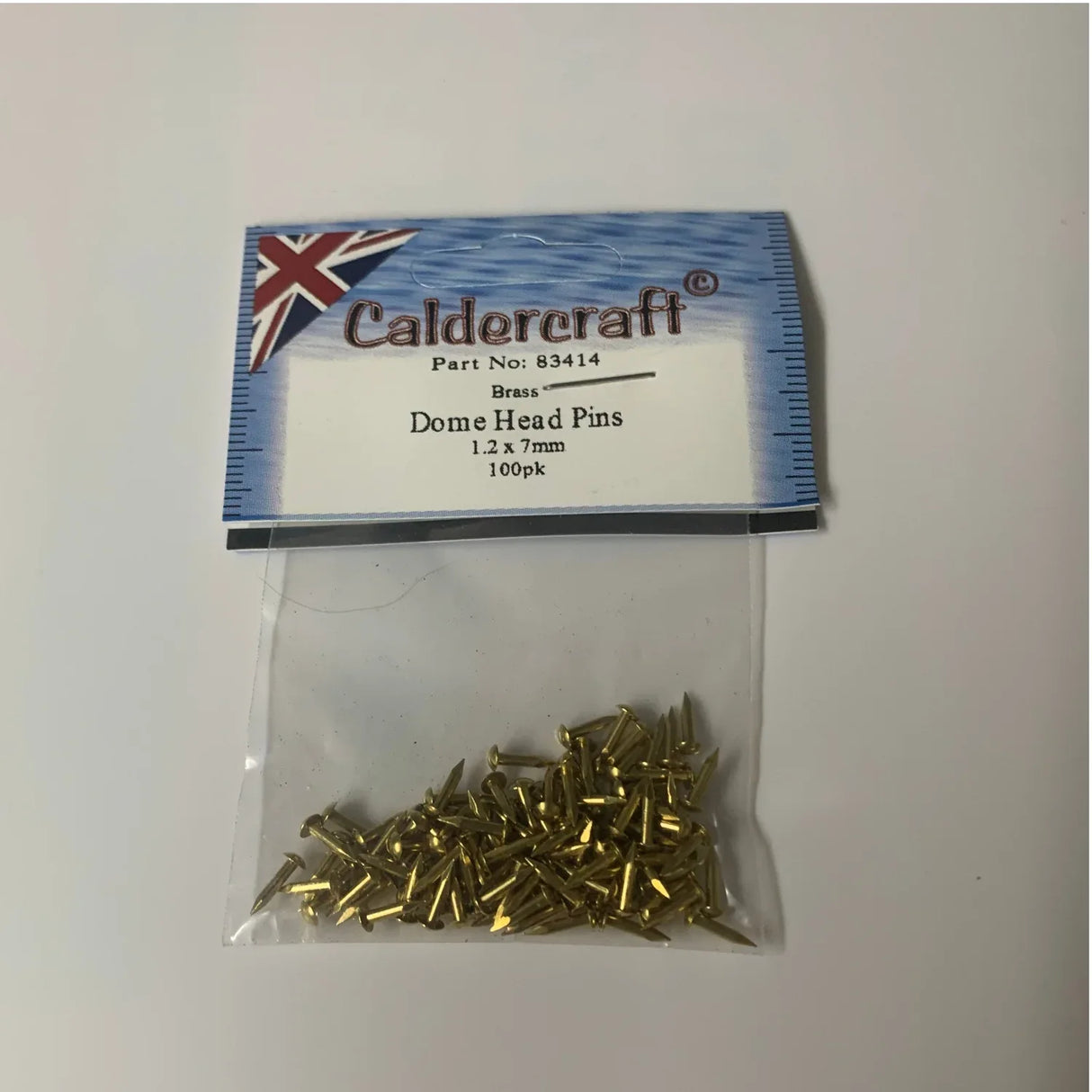 Caldercraft Dome Head Pins 1.2 x 7mm - Model Realm