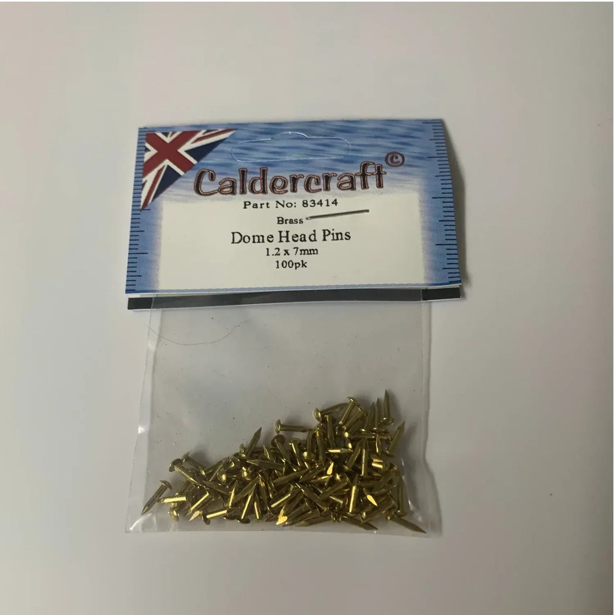 Caldercraft Dome Head Pins 1.2 x 7mm - Model Realm