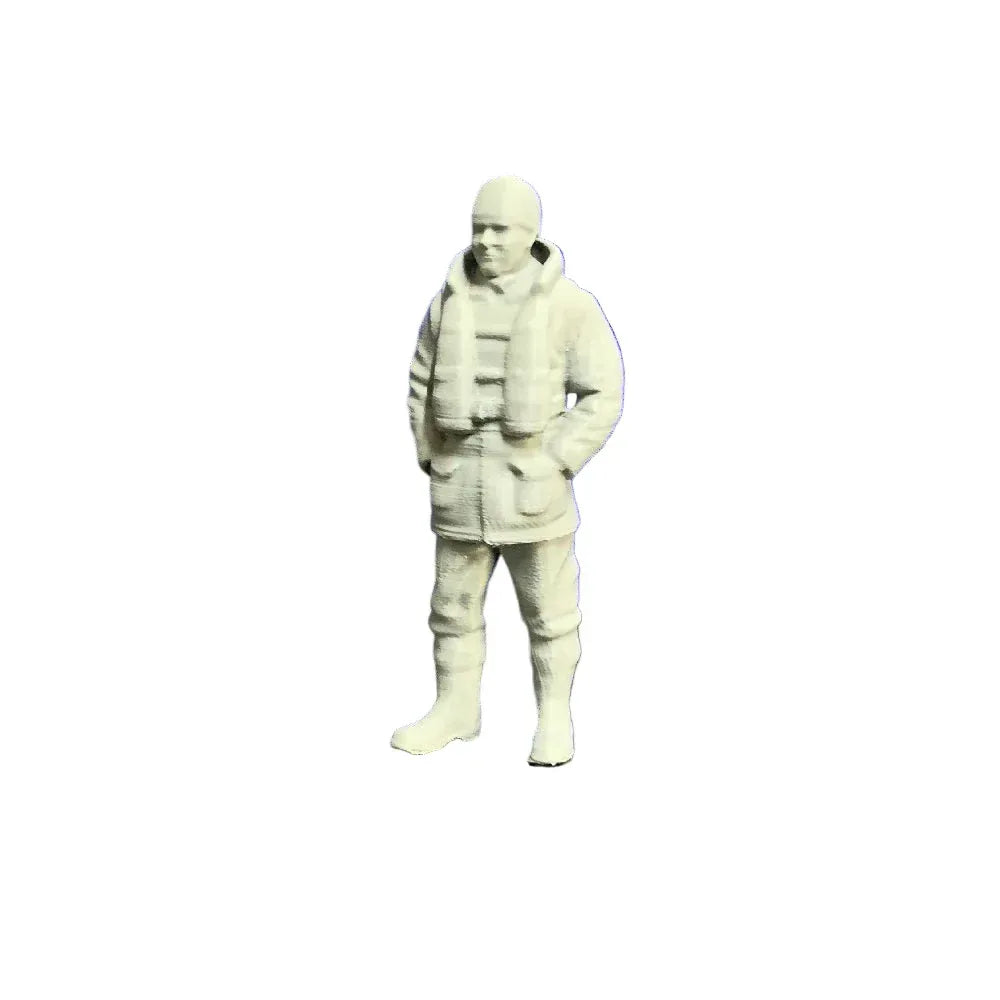 Model Boat Crew Figure with Lifejacket - Model Realm