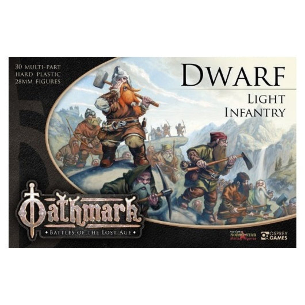 miniatures oathmark dwarf light infantry ean oakp103
