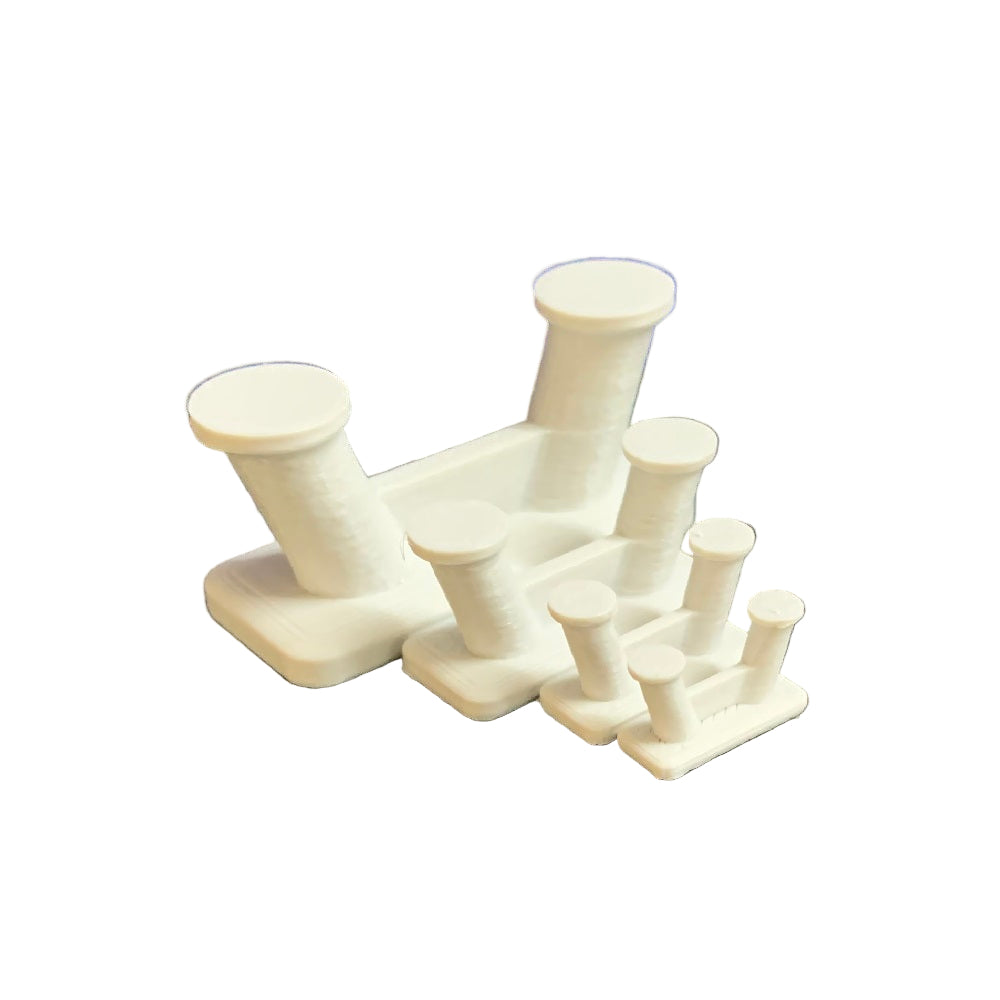 3D printed Angled Bollards Model Boat fittings