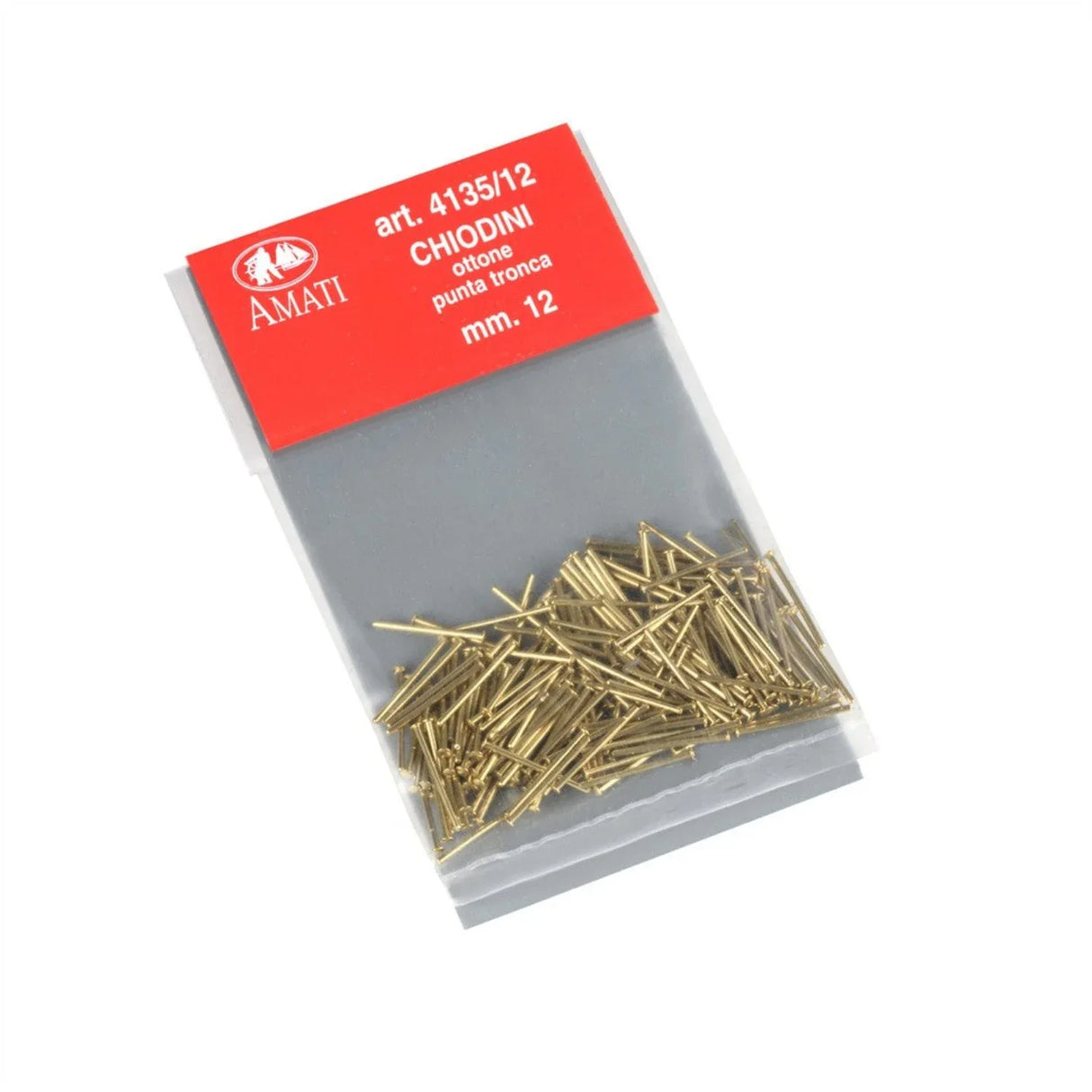 Amati Brass Pins 12mm (100) - Model Realm