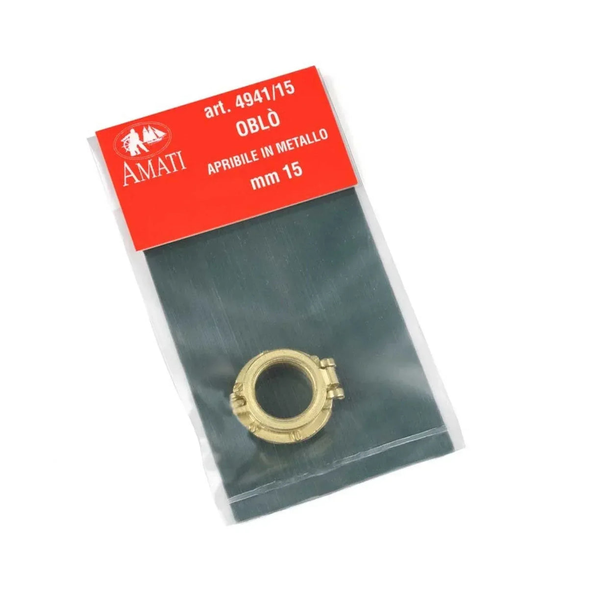 Amati Brass Porthole with Surround 20mm - Model Realm