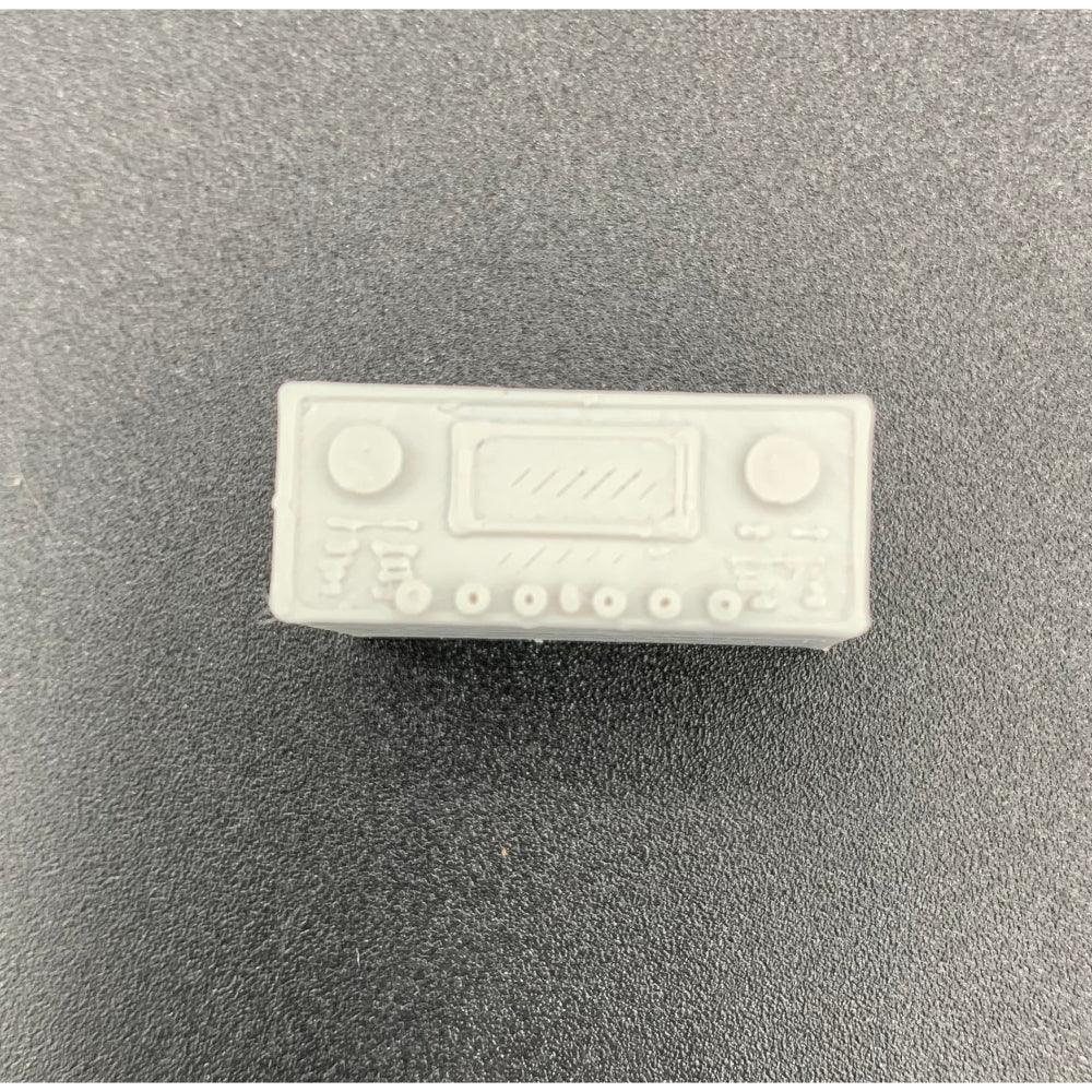 3D printed VHF radio detail for model boats and scenes