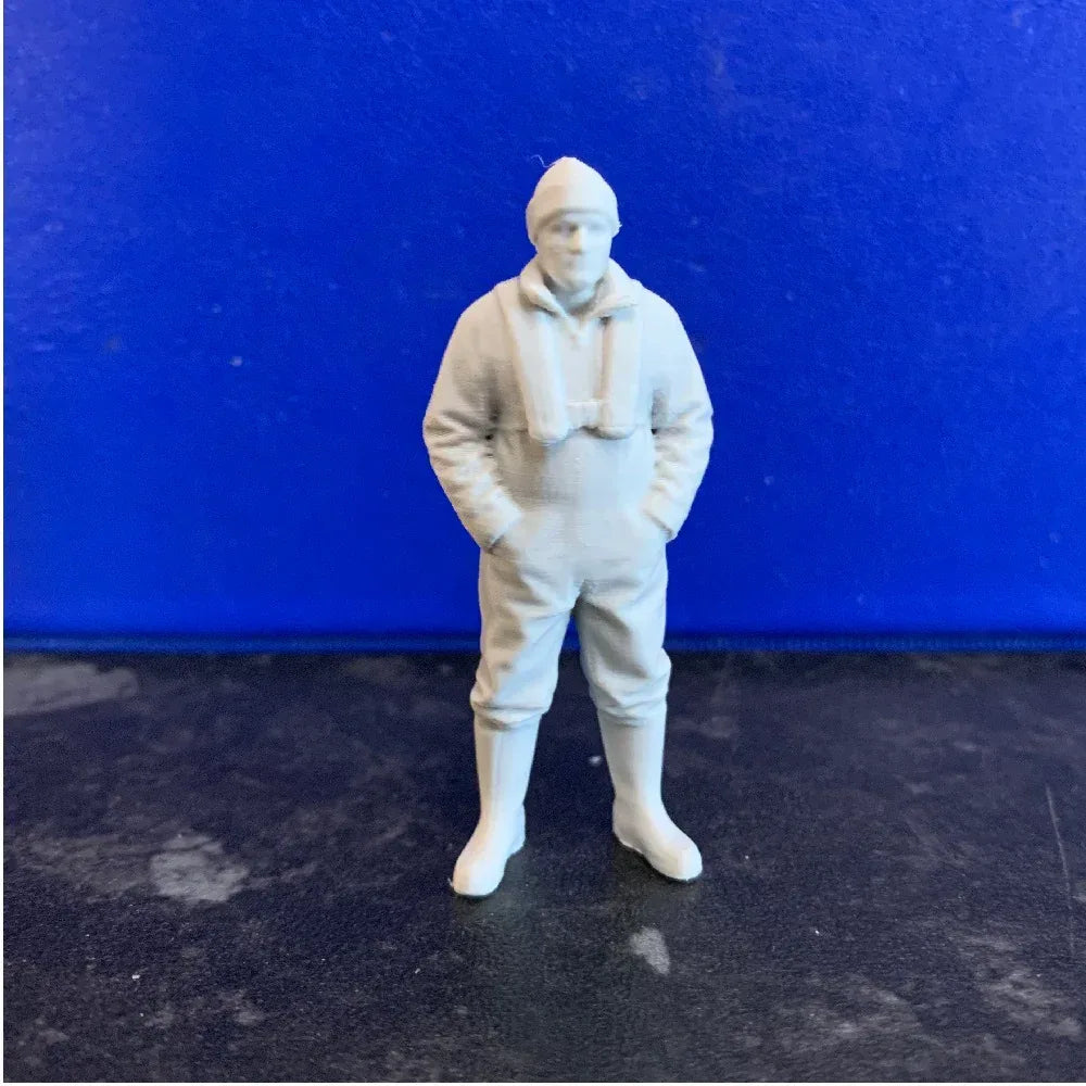 Model Boat Crew Figure Fishing Boats - Model Realm