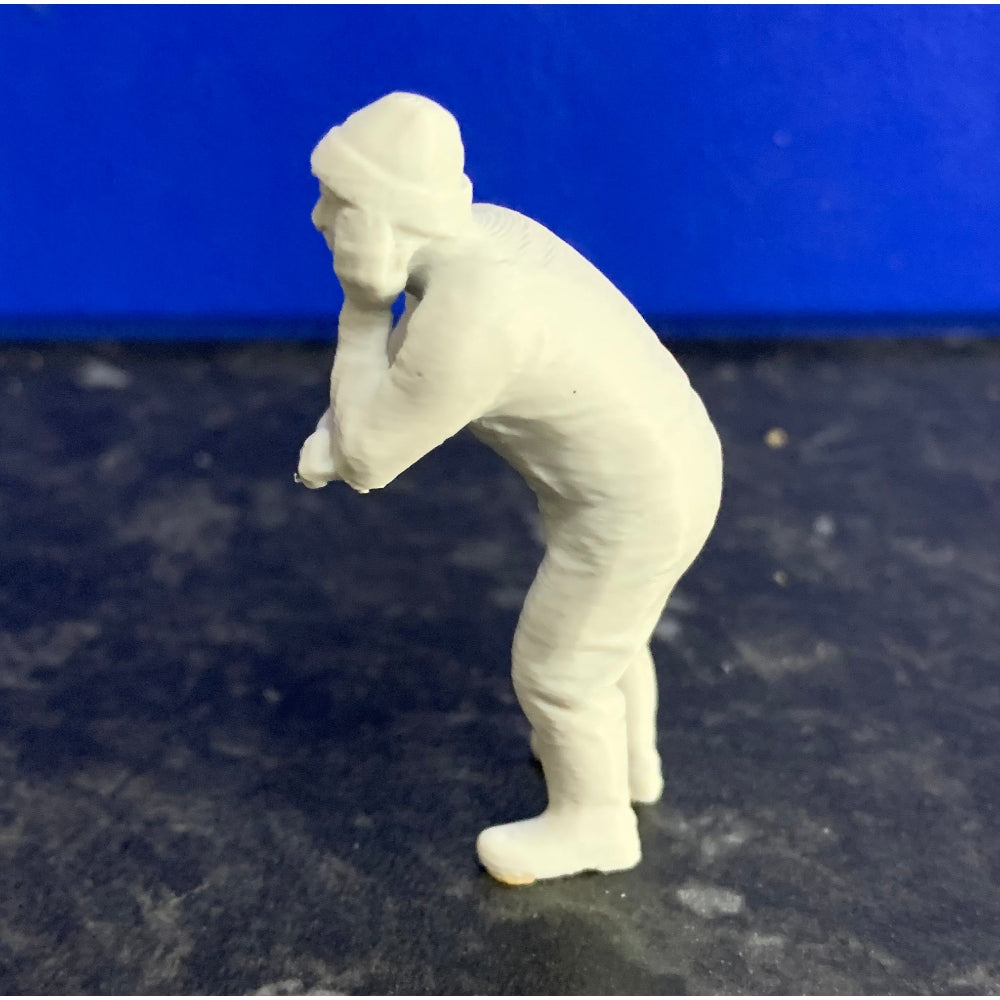 scale model fisherman crew figure