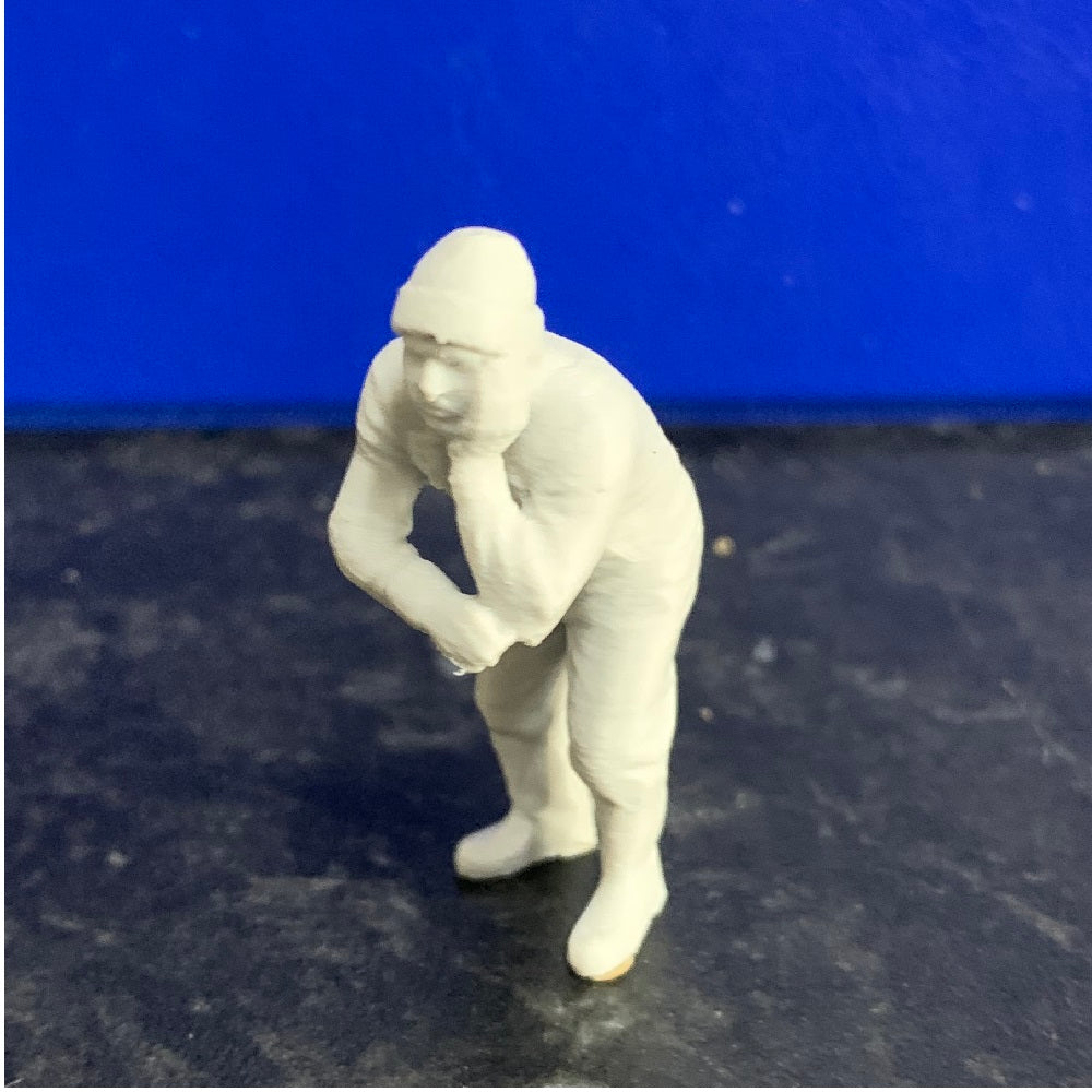 scale model fisherman crew figure model boats