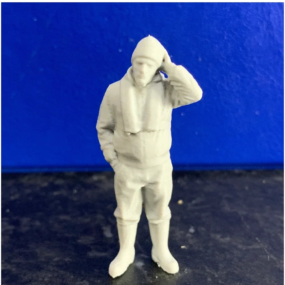 Model Boat Crew Figure Fisherman Standing - Model Realm