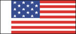 USA 15 Stars 1795-1818 10mm