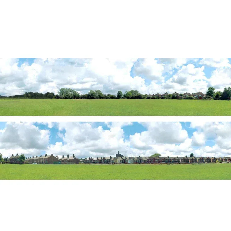 Backscenes Scenic Backgrounds - Into The Town