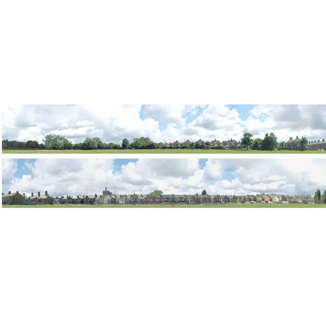 Backscenes Scenic Backgrounds - Into The Town