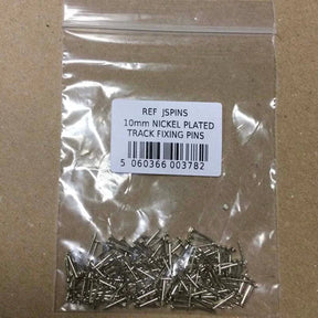 10mm Nickel Plated Tracks Pins - Model Realm