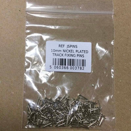 10mm Nickel Plated Tracks Pins