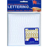 12mm White Letters & Numbers -  -  - Model Realm