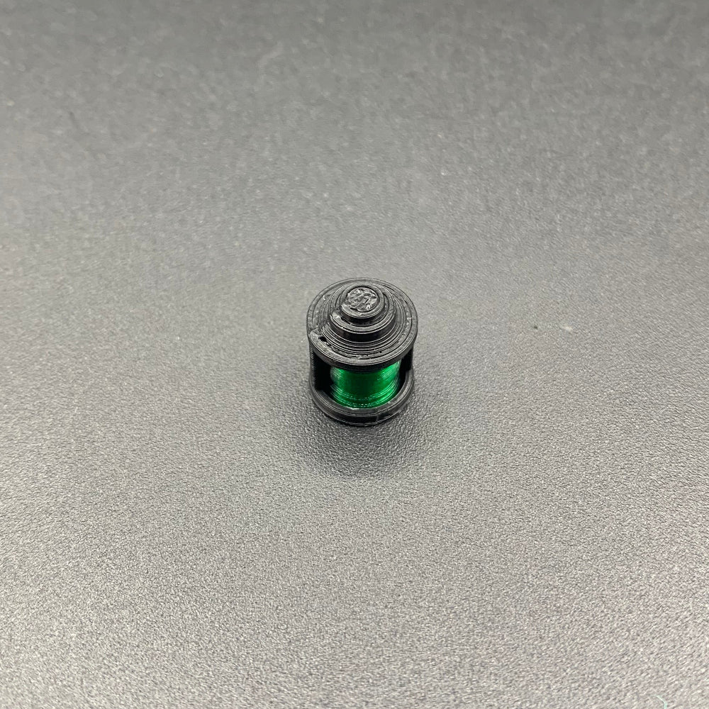 Navigation Lamp Translucent Dark Green Lens