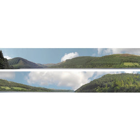 Backscenes Scenic Backgrounds - Forest Hills model railway