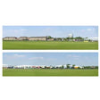 Backscenes Scenic Backgrounds - Retail Park Model Railway