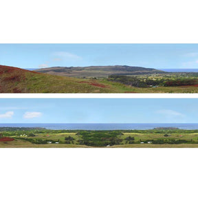Model Railway Backscenes Scenic Backgrounds - Coast