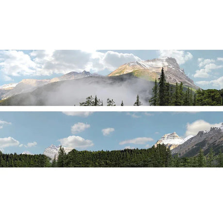 Backscenes Scenic Backgrounds - Rockies Model Railway