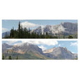 Backscenes Scenic Backgrounds - Rockies model railway