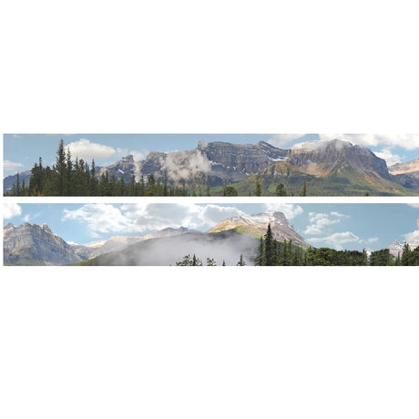Backscenes Scenic Backgrounds - Rockies Model railway