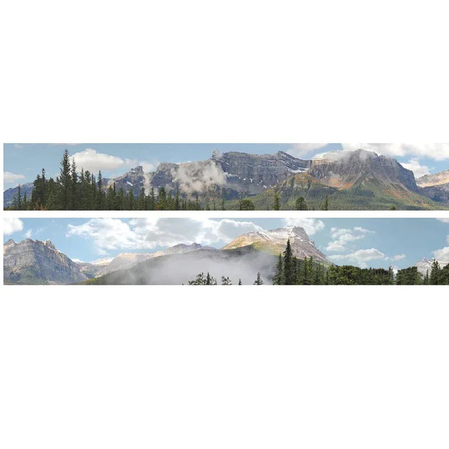 Backscenes Scenic Backgrounds - Rockies Model railway