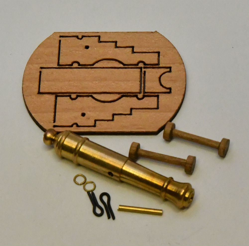 Gun & Carriage Mantua model boat fittings