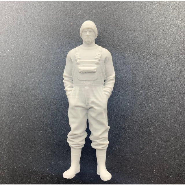 Fisherman Crew Figure Model Boats