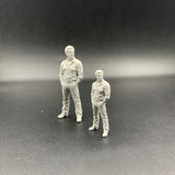 3D printed working man figure suitable for model boats, railways and dioramas