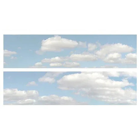 Backscenes Scenic Backgrounds - Sky Papers - Summer Sky model railway