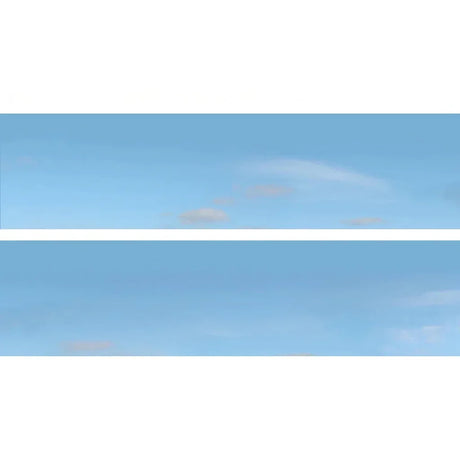 Backscenes Scenic Backgrounds - Sky Papers - Blue Sky model railway