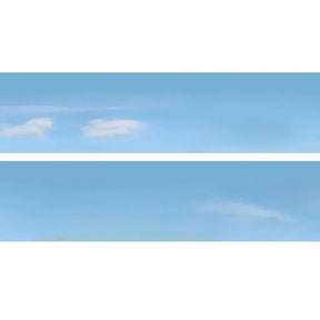 Backscenes Scenic Backgrounds - Sky Papers - Blue Sky Model Railway