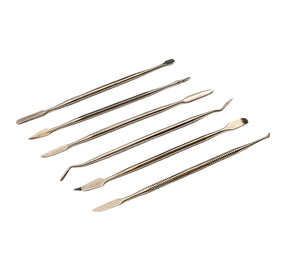 6pc Stainless Steel Sculpting Tool Set in wallet - Model Realm