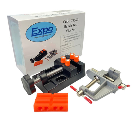 Expo Bench Top Vice Set