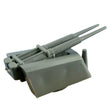 Aeronaut Anti Aircraft Gun 10.5cm Twin Mount Model boat Fittings