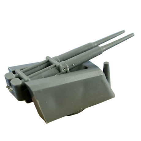Aeronaut Anti Aircraft Gun 10.5cm Twin Mount Model boat Fittings